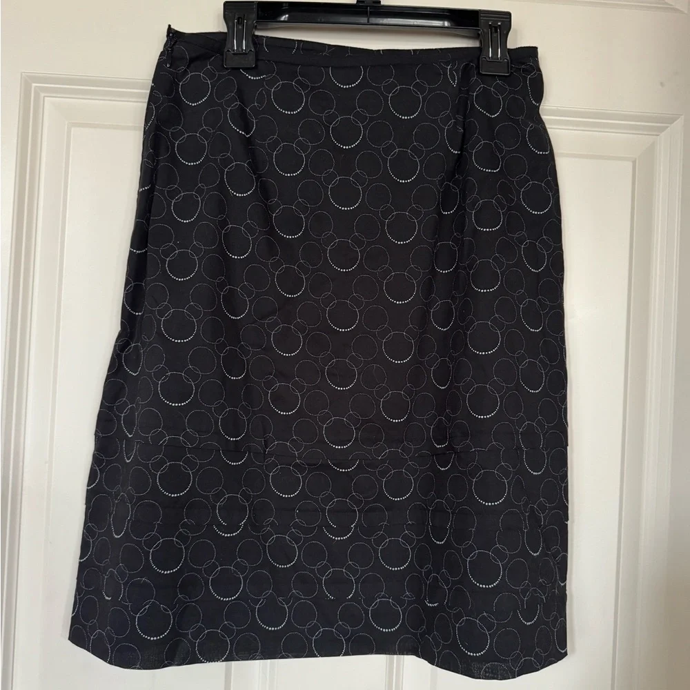 Ann Taylor Petites Circles Skirt - Picture 2 of 7